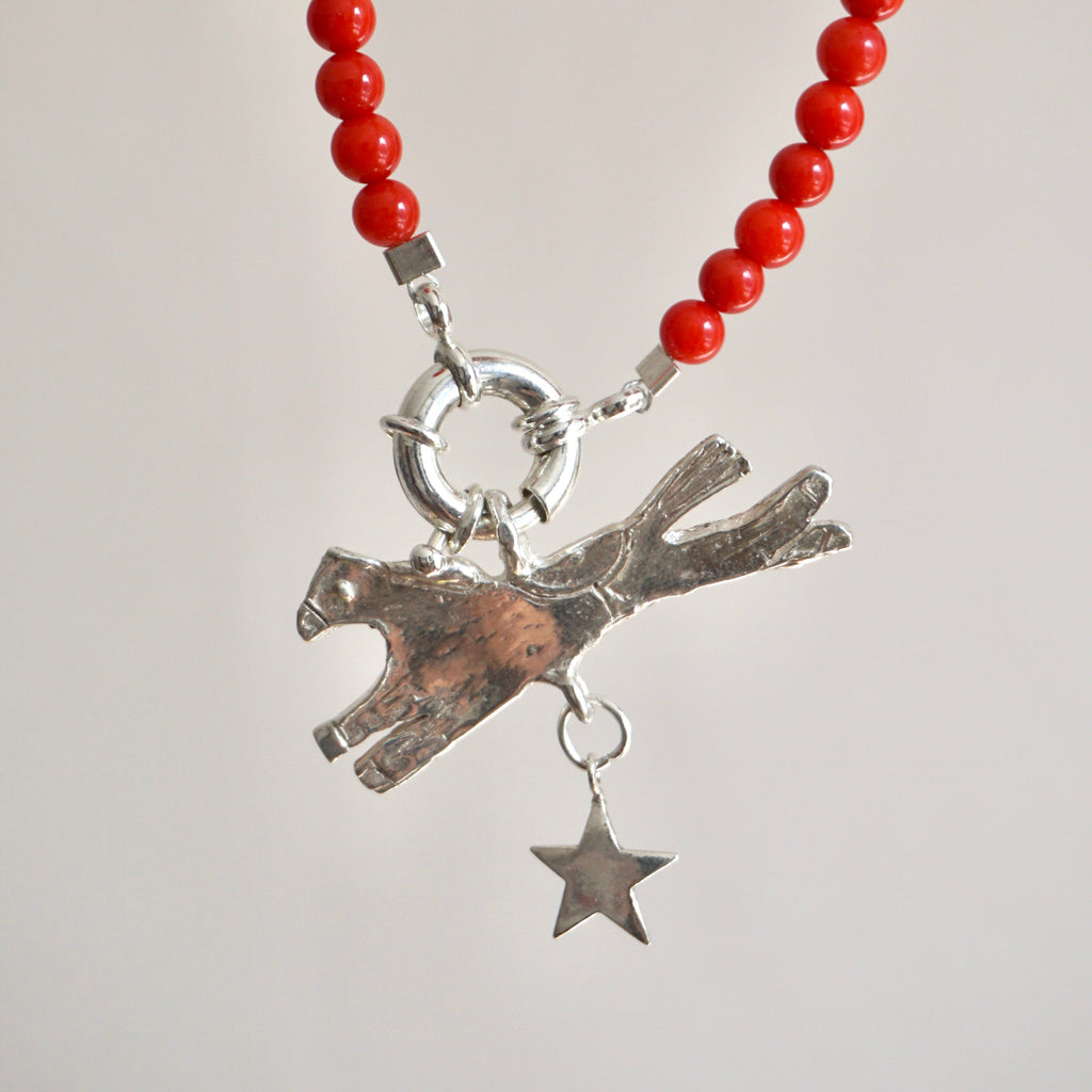 The Horse & Star Charm