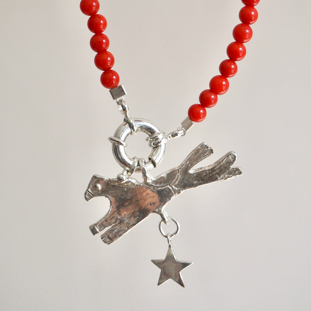 The Horse & Star Charm