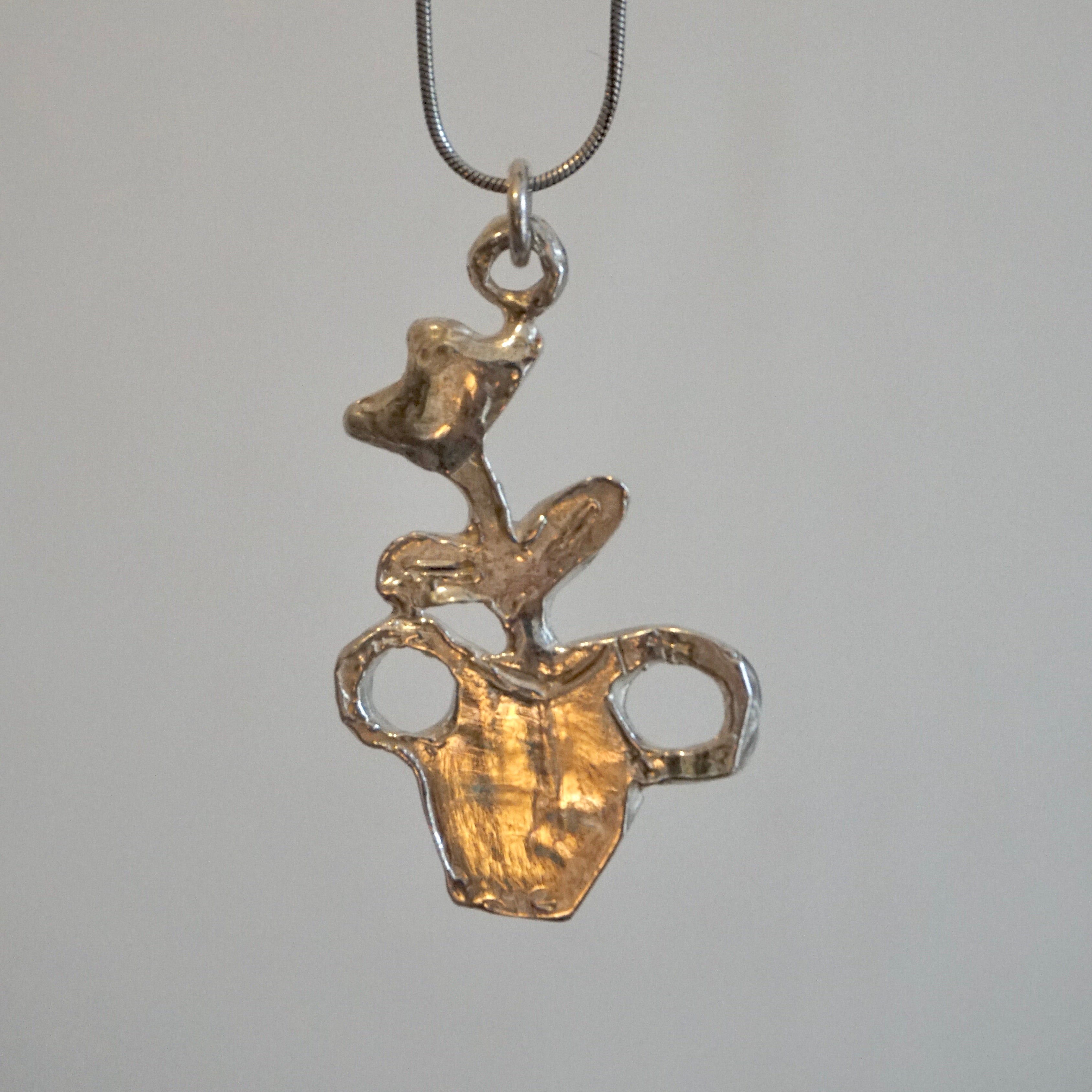 Pot with Flower Charm