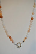 Moonstone Bead Necklace
