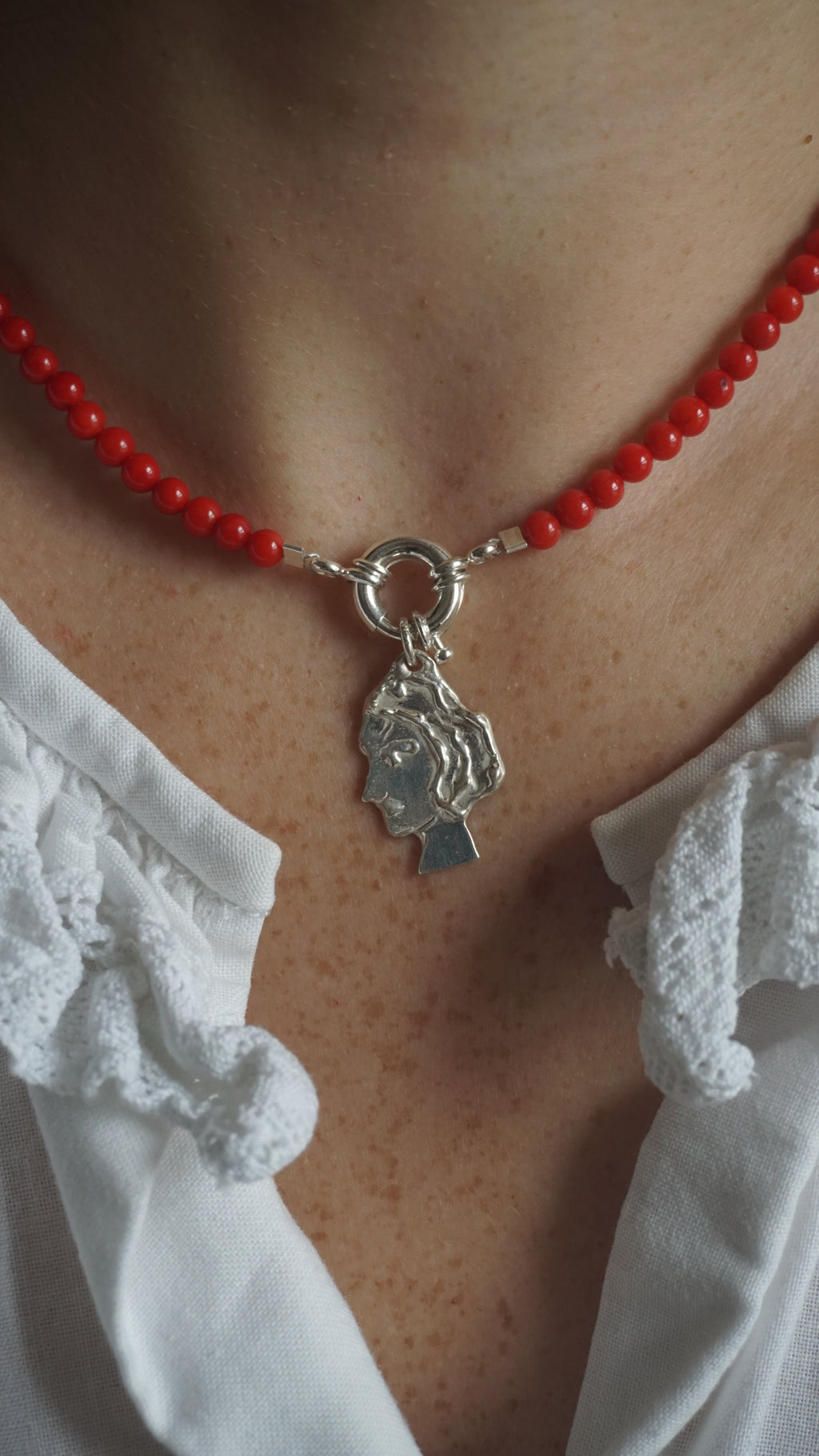 Lady Profile Charm