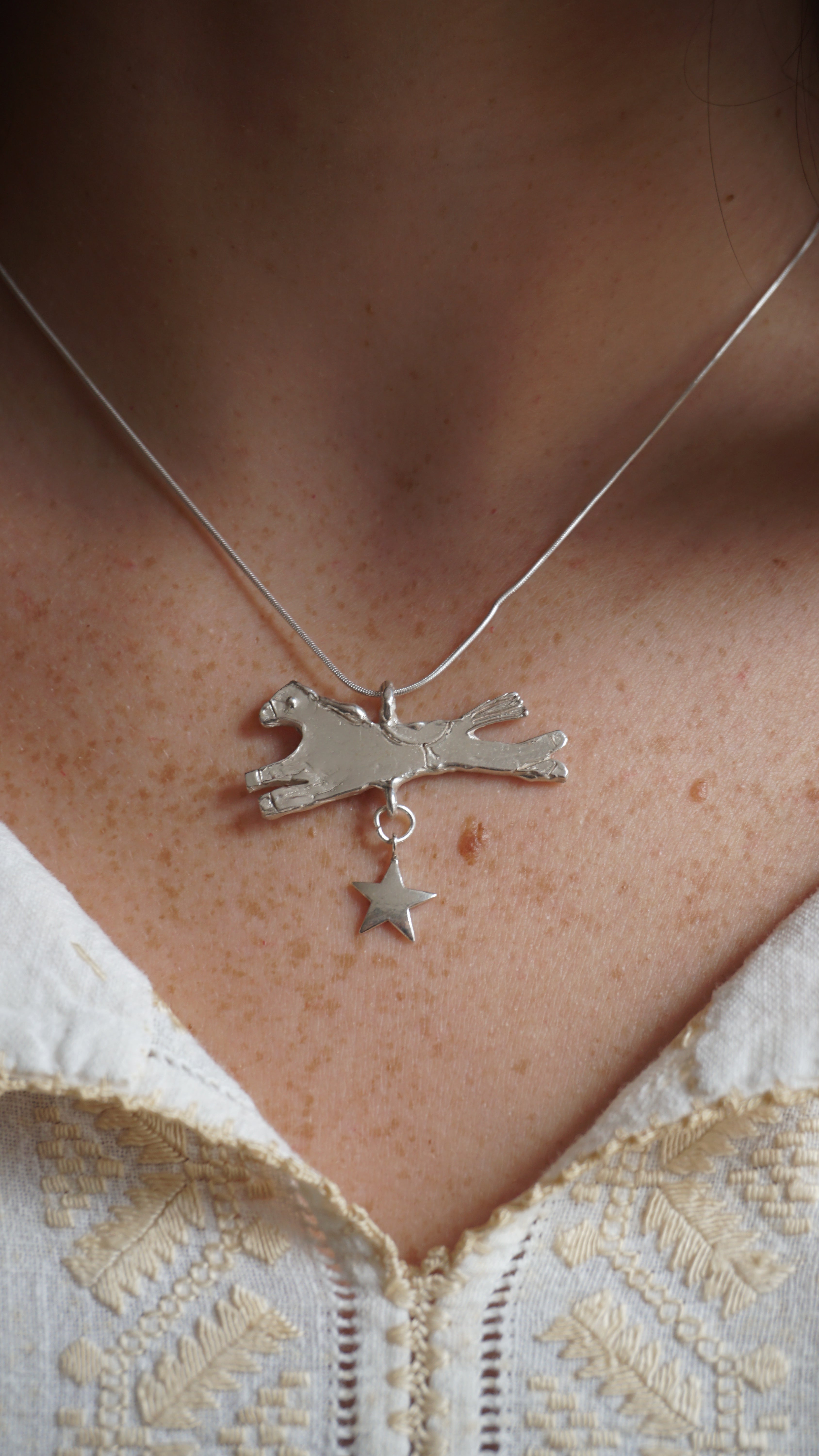 The Horse & Star Charm