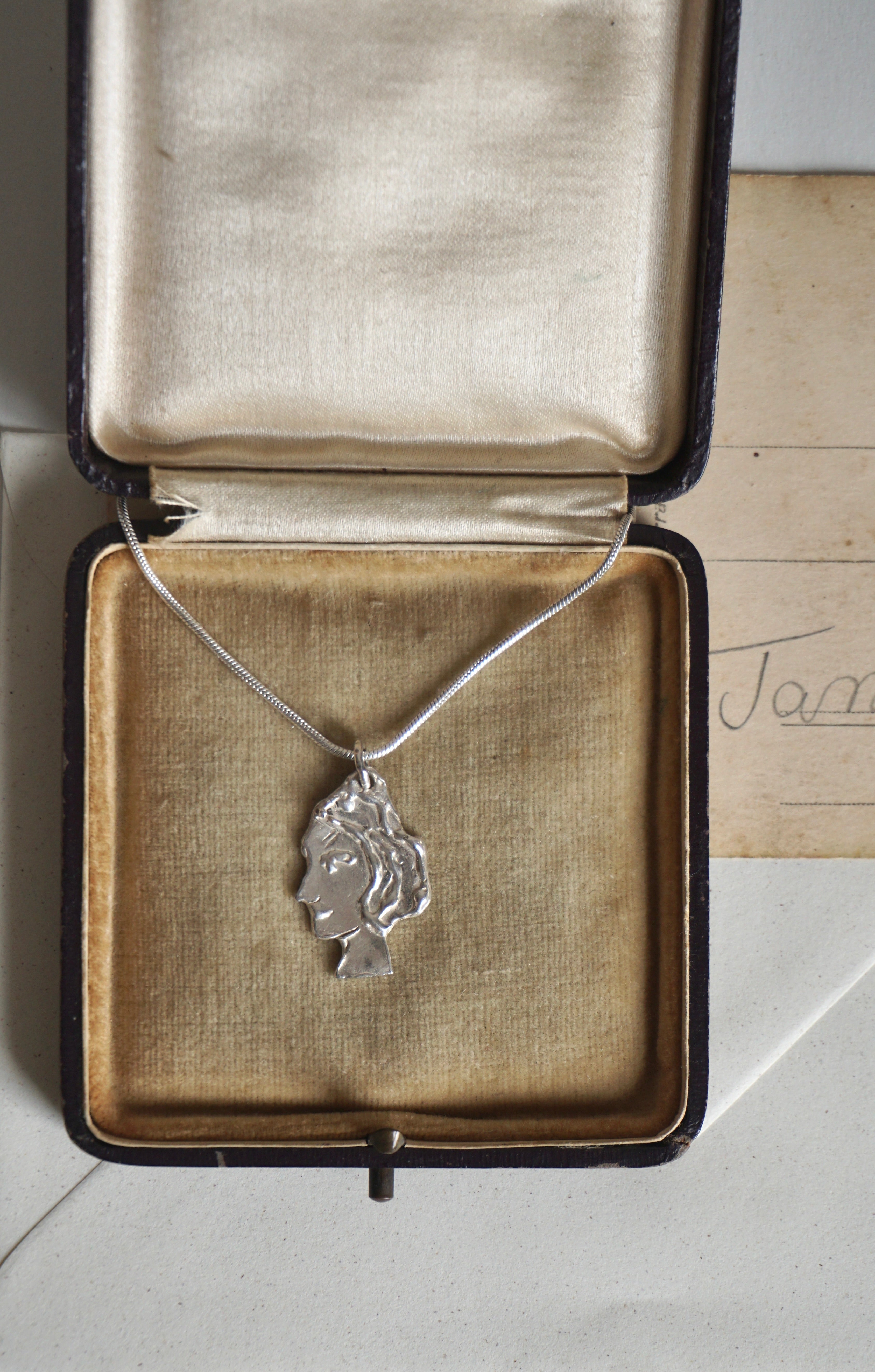 Lady Profile Charm