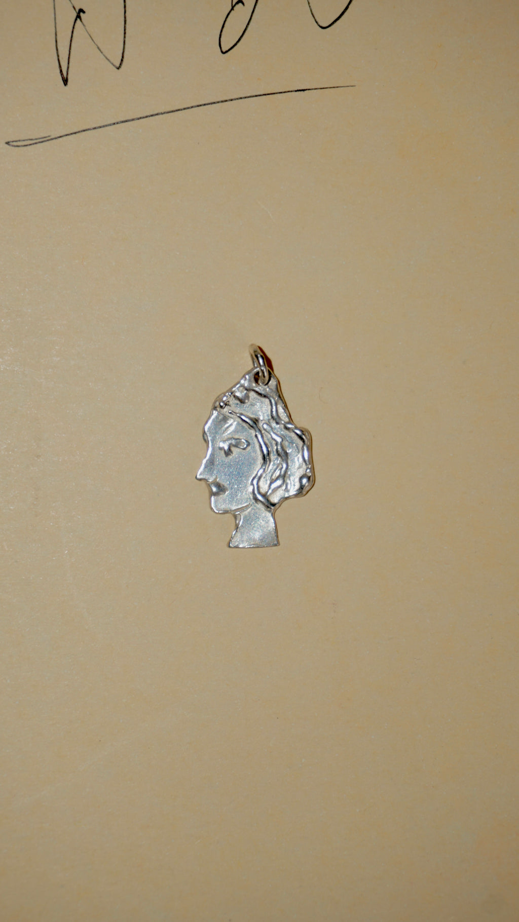 Lady Profile Charm
