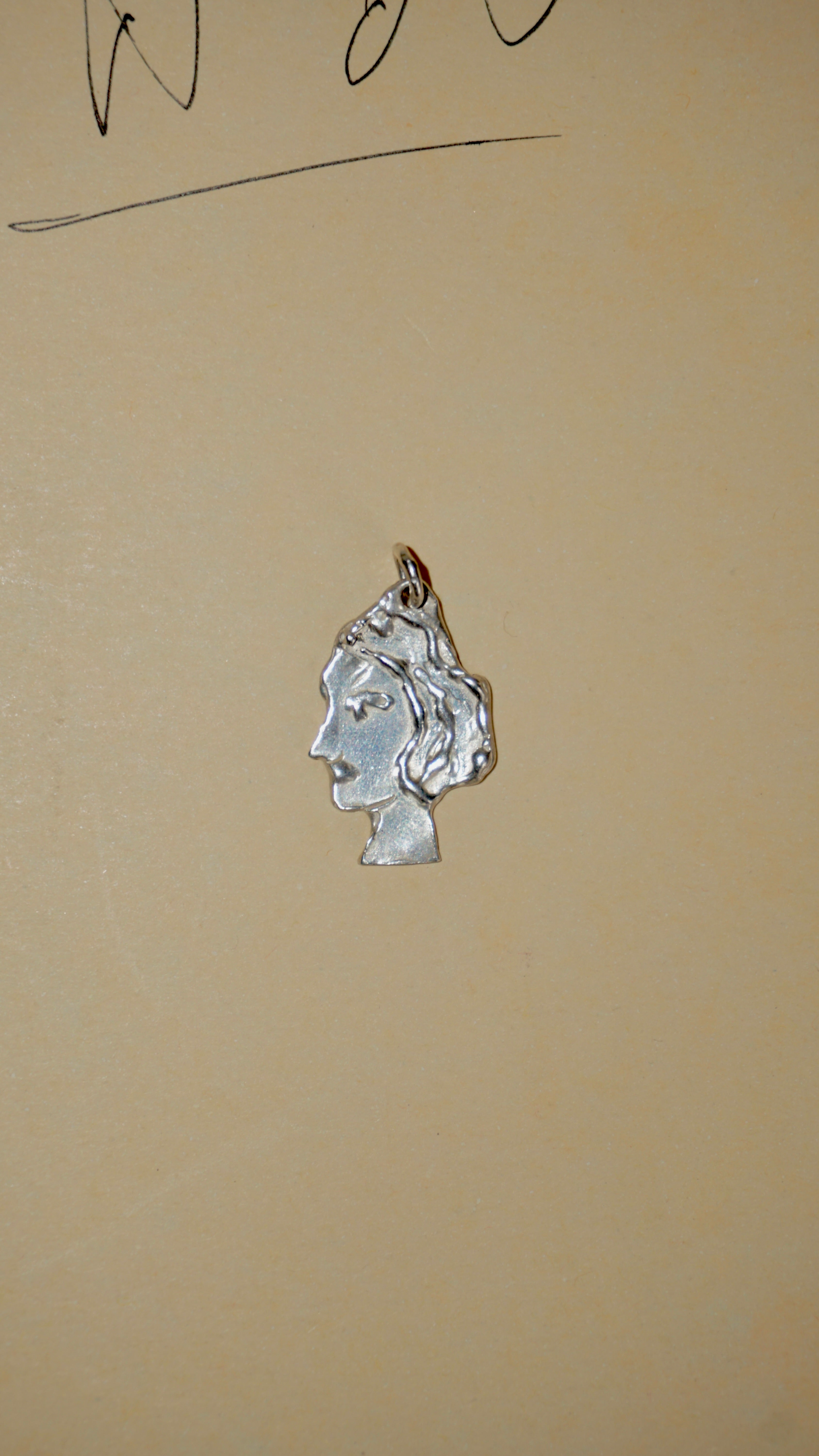 Lady Profile Charm