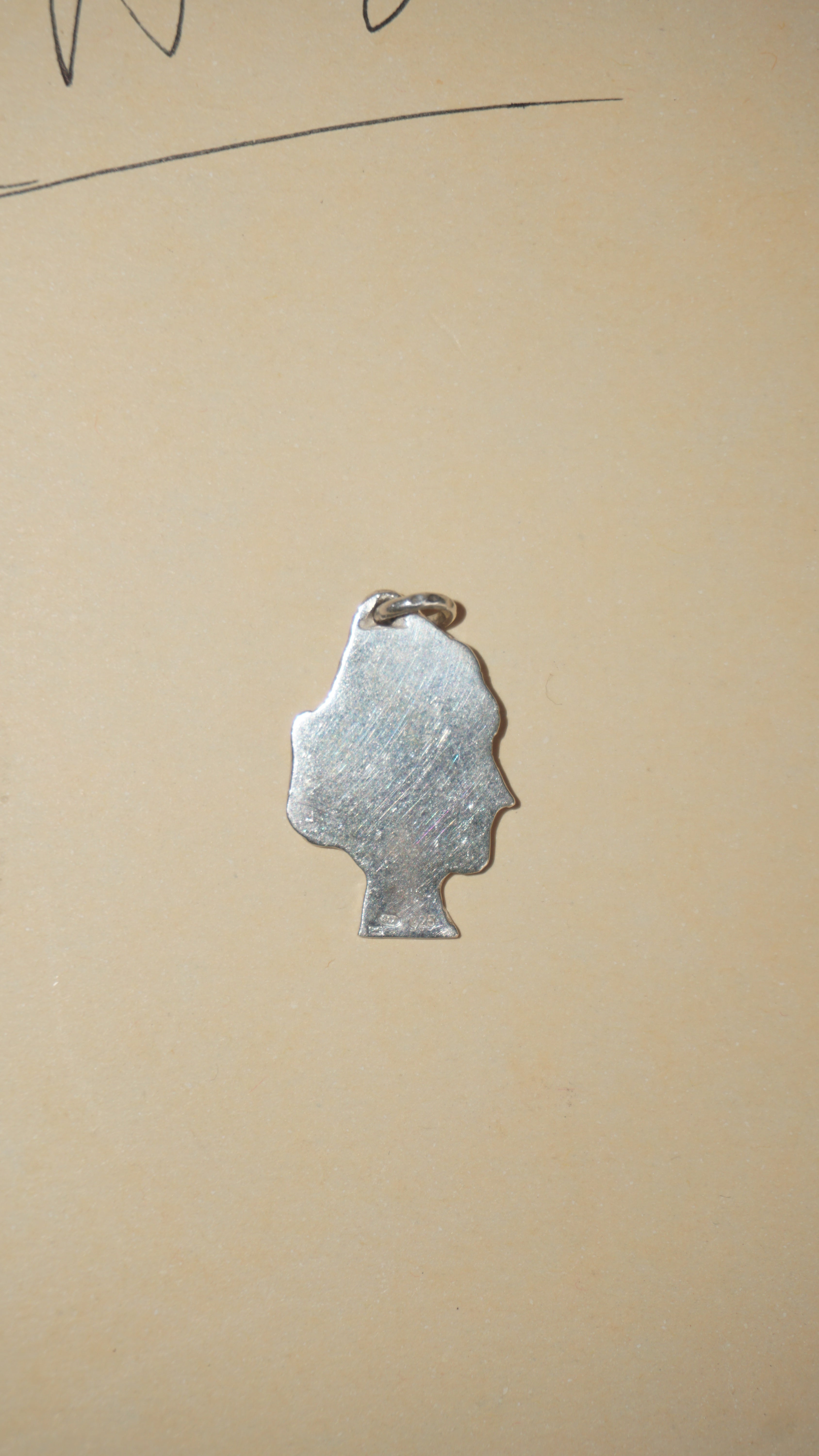 Lady Profile Charm