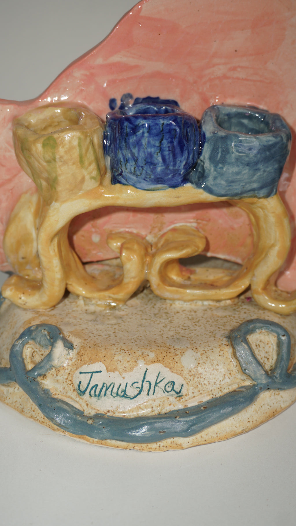 Dreaming Figure Candleholder