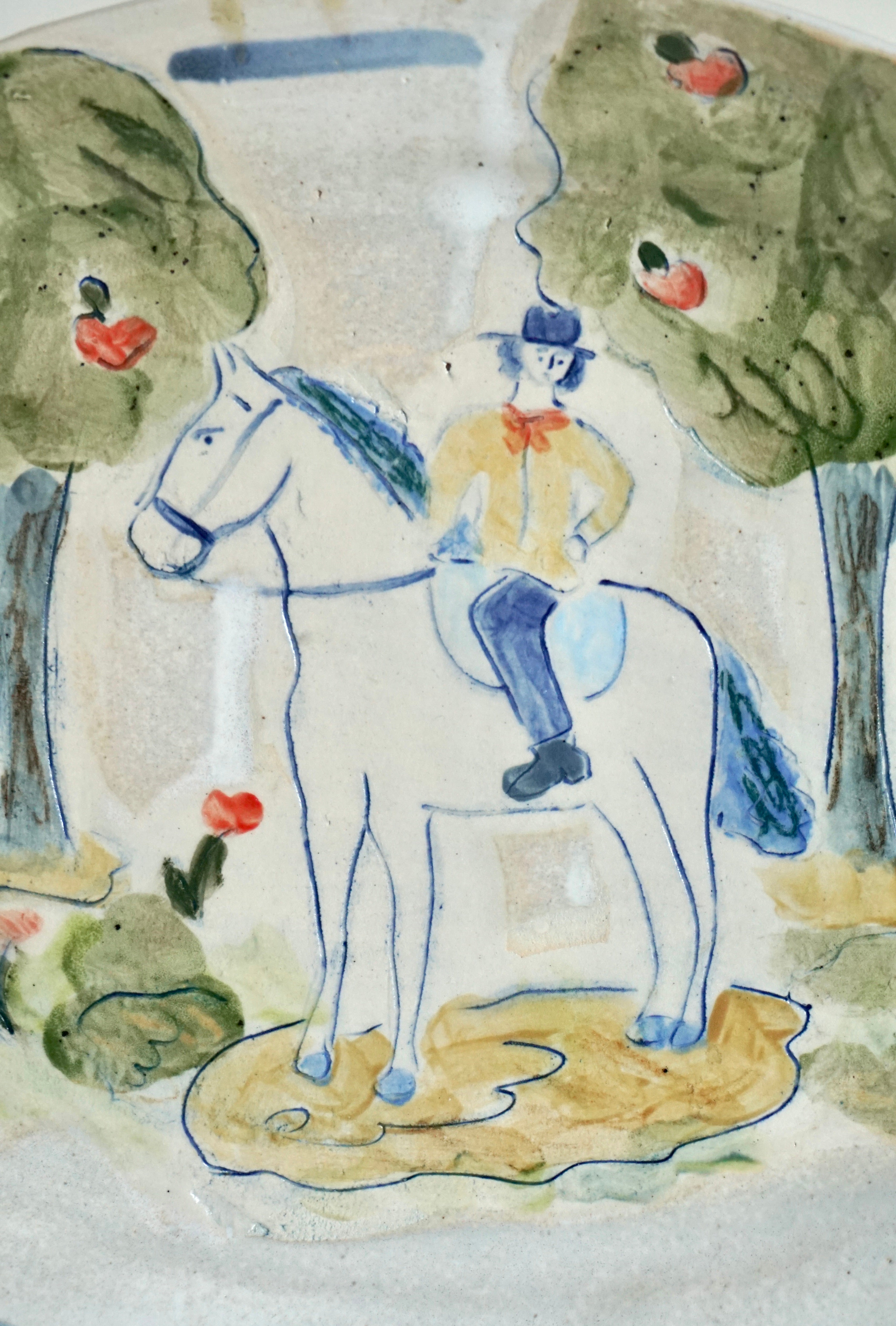 The Rider Platter