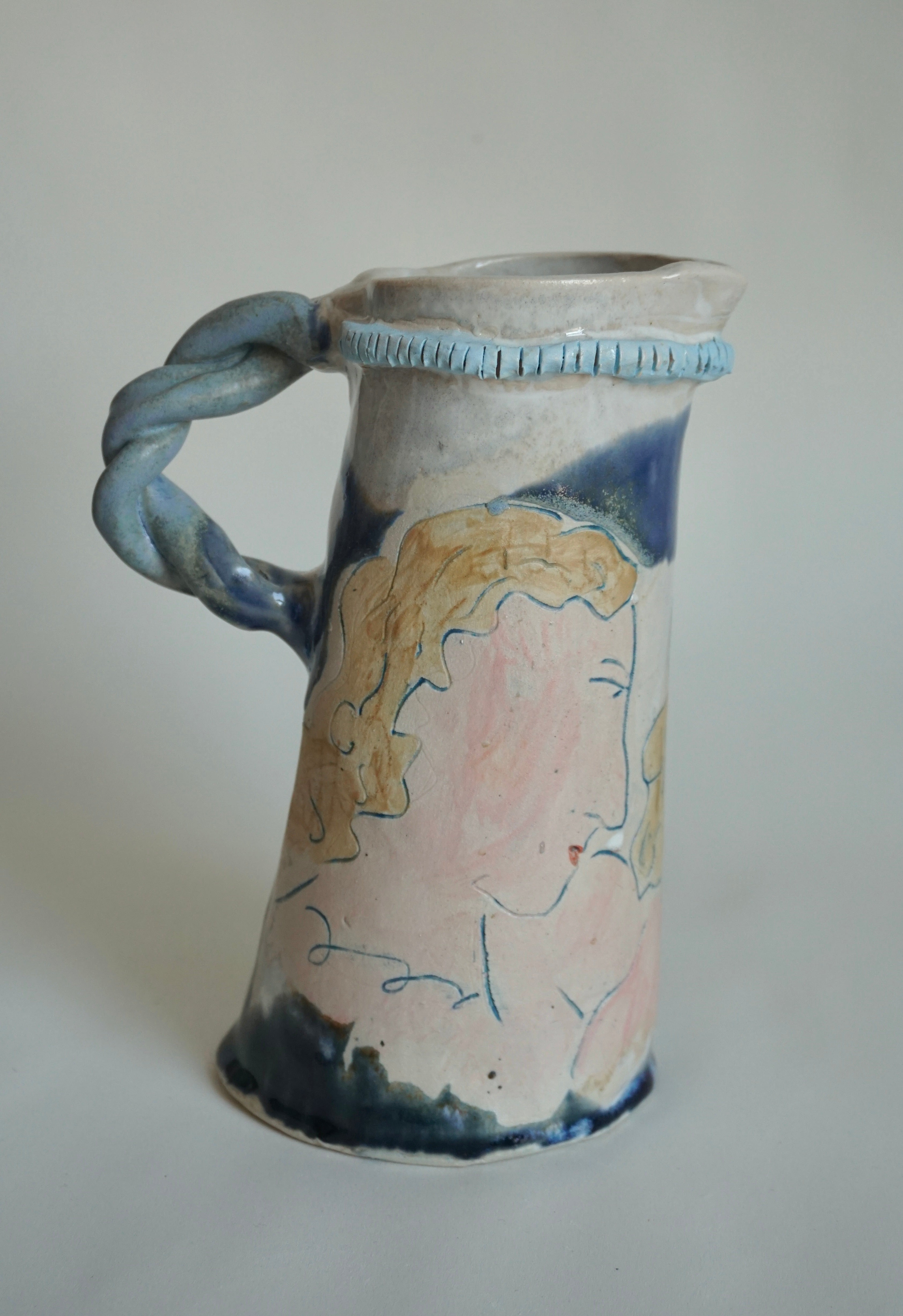Portrait Muse Ceramic Jug