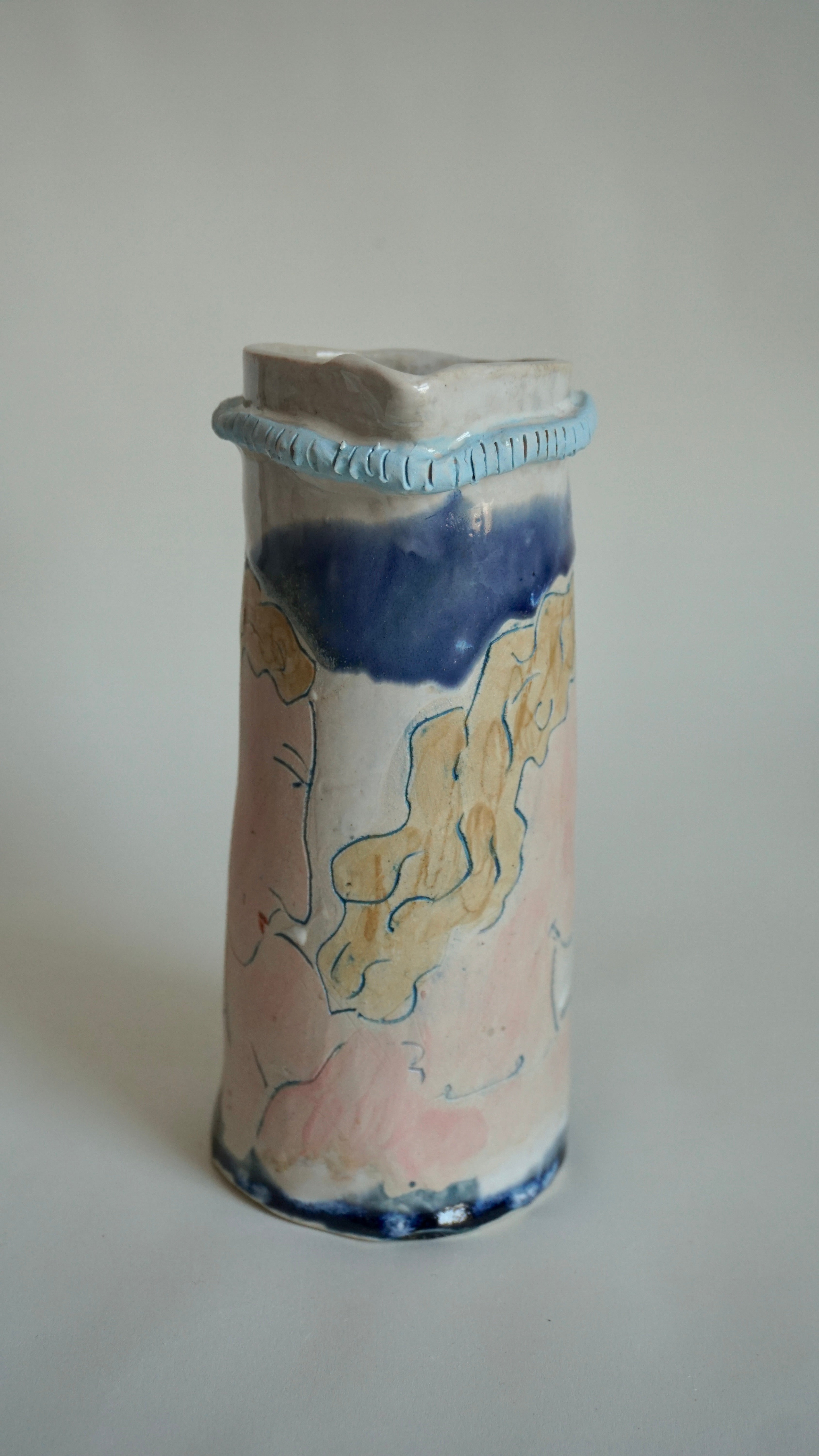Portrait Muse Ceramic Jug