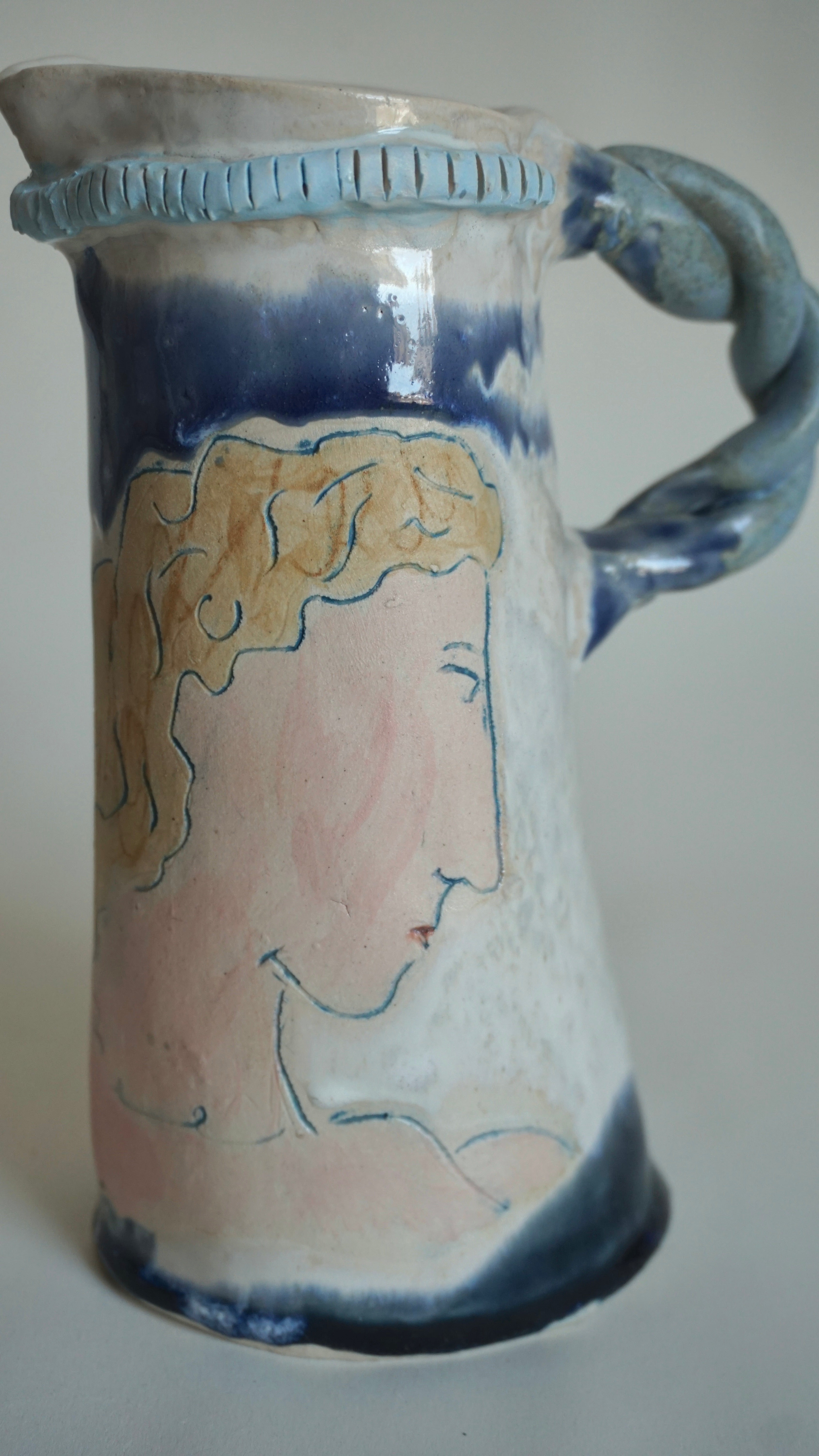 Portrait Muse Ceramic Jug