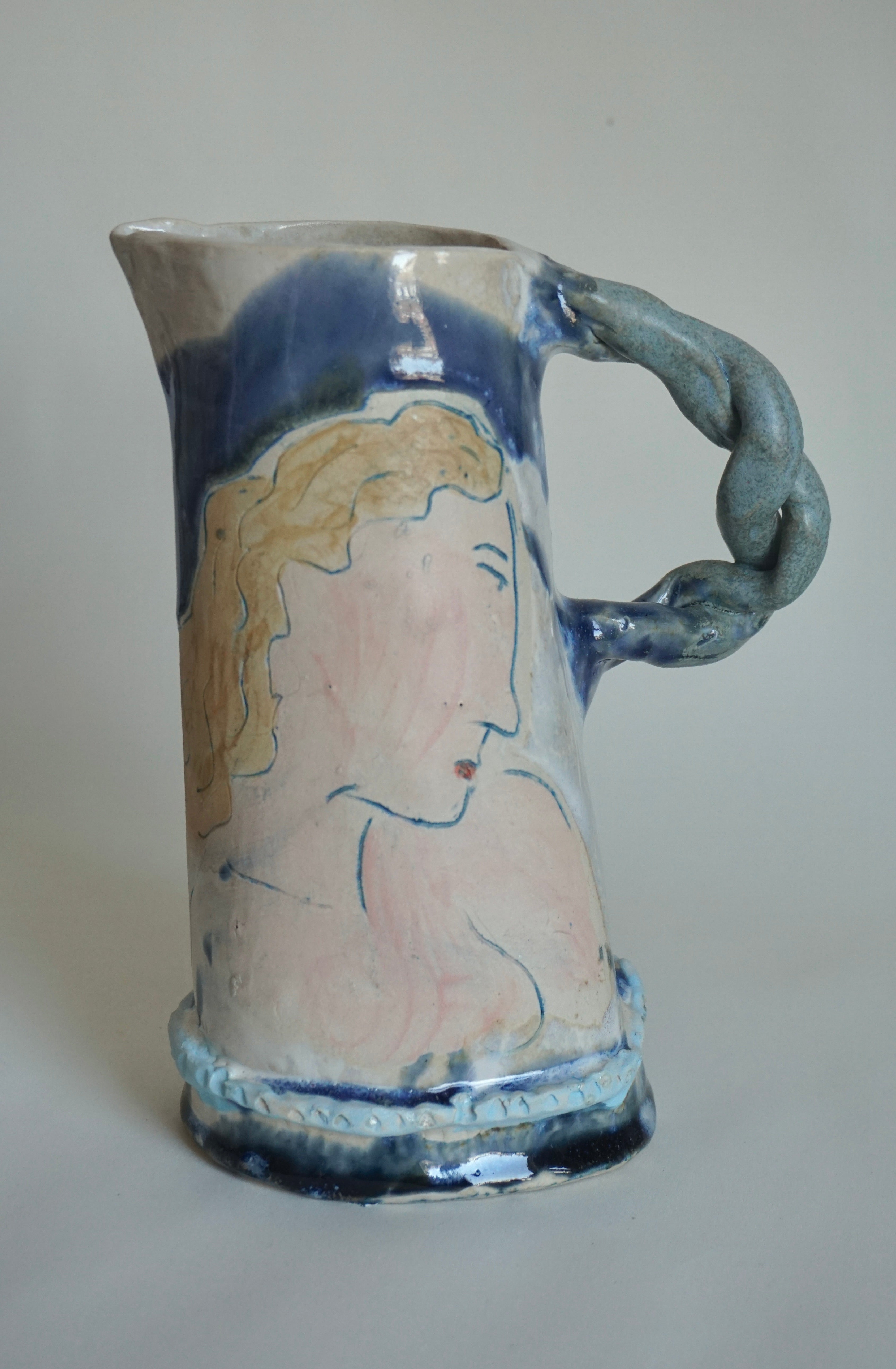 Portrait Muse Ceramic Jug