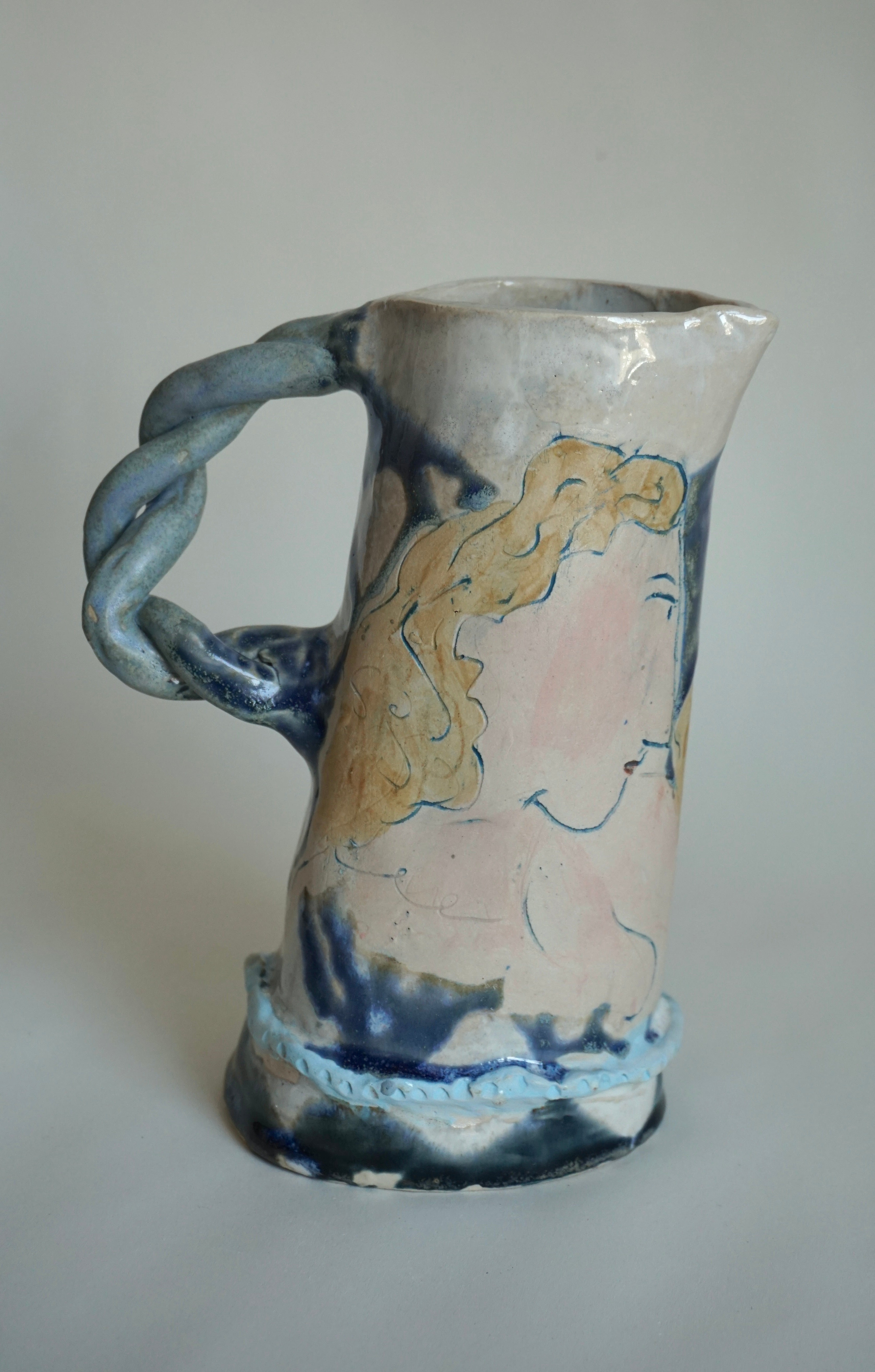 Portrait Muse Ceramic Jug