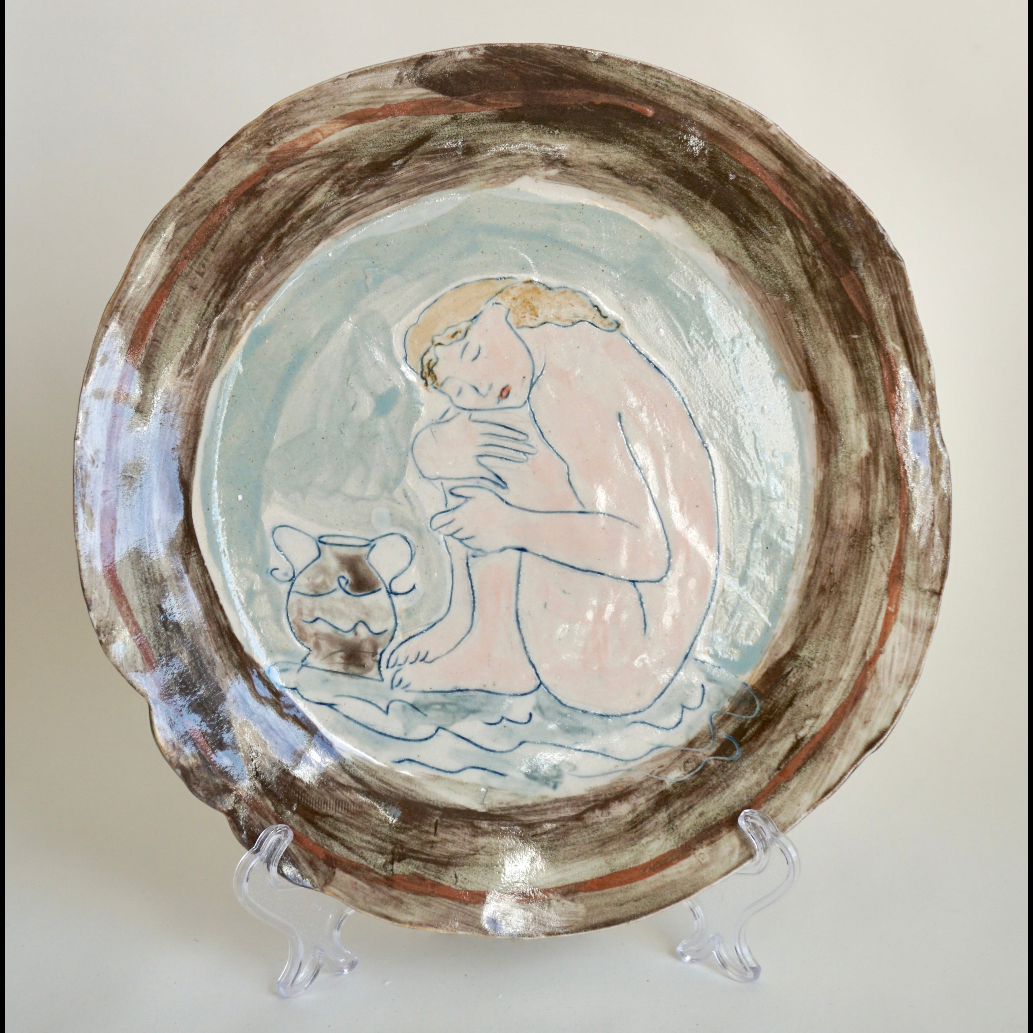 Holding Myself plate
