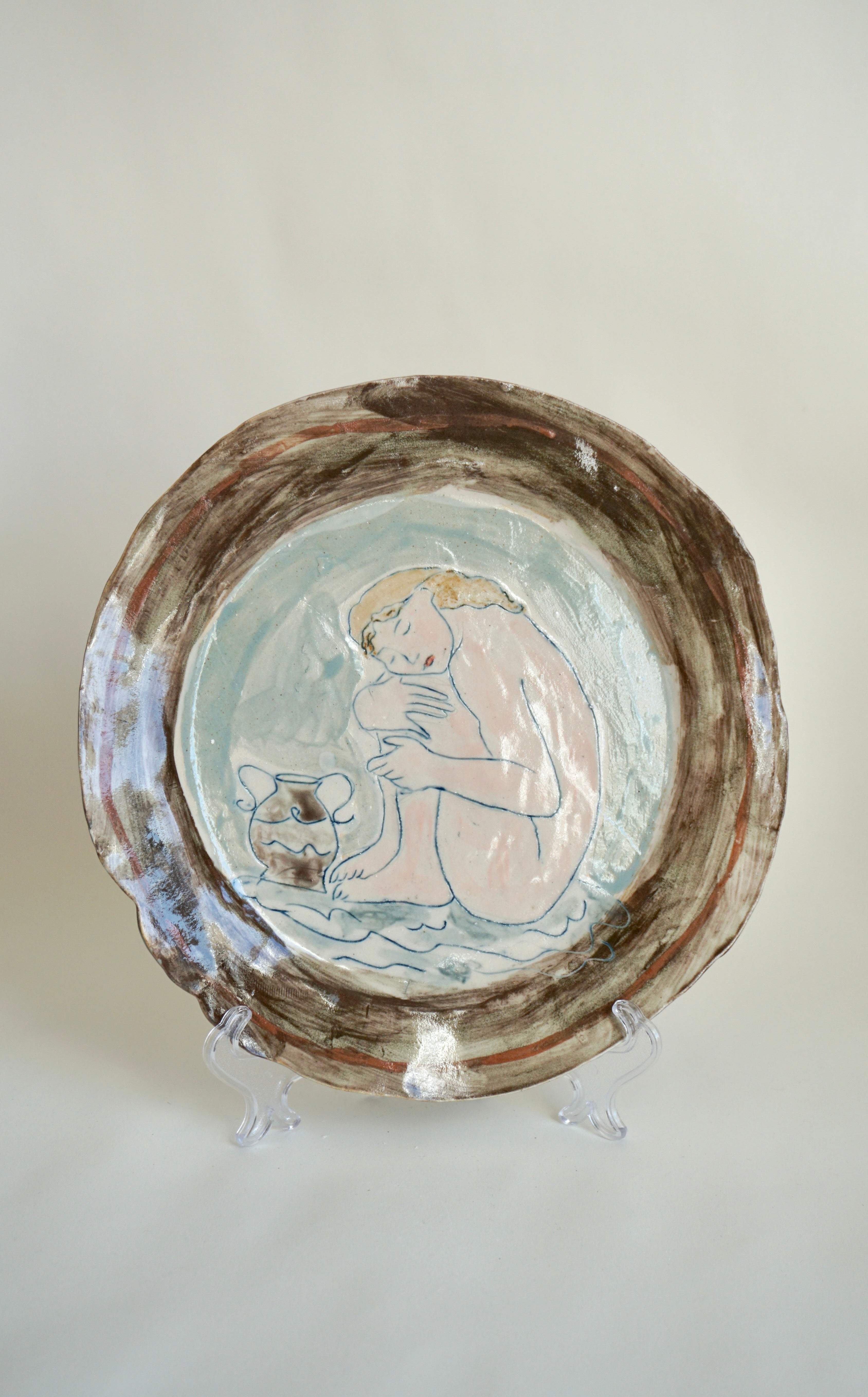 Holding Myself plate