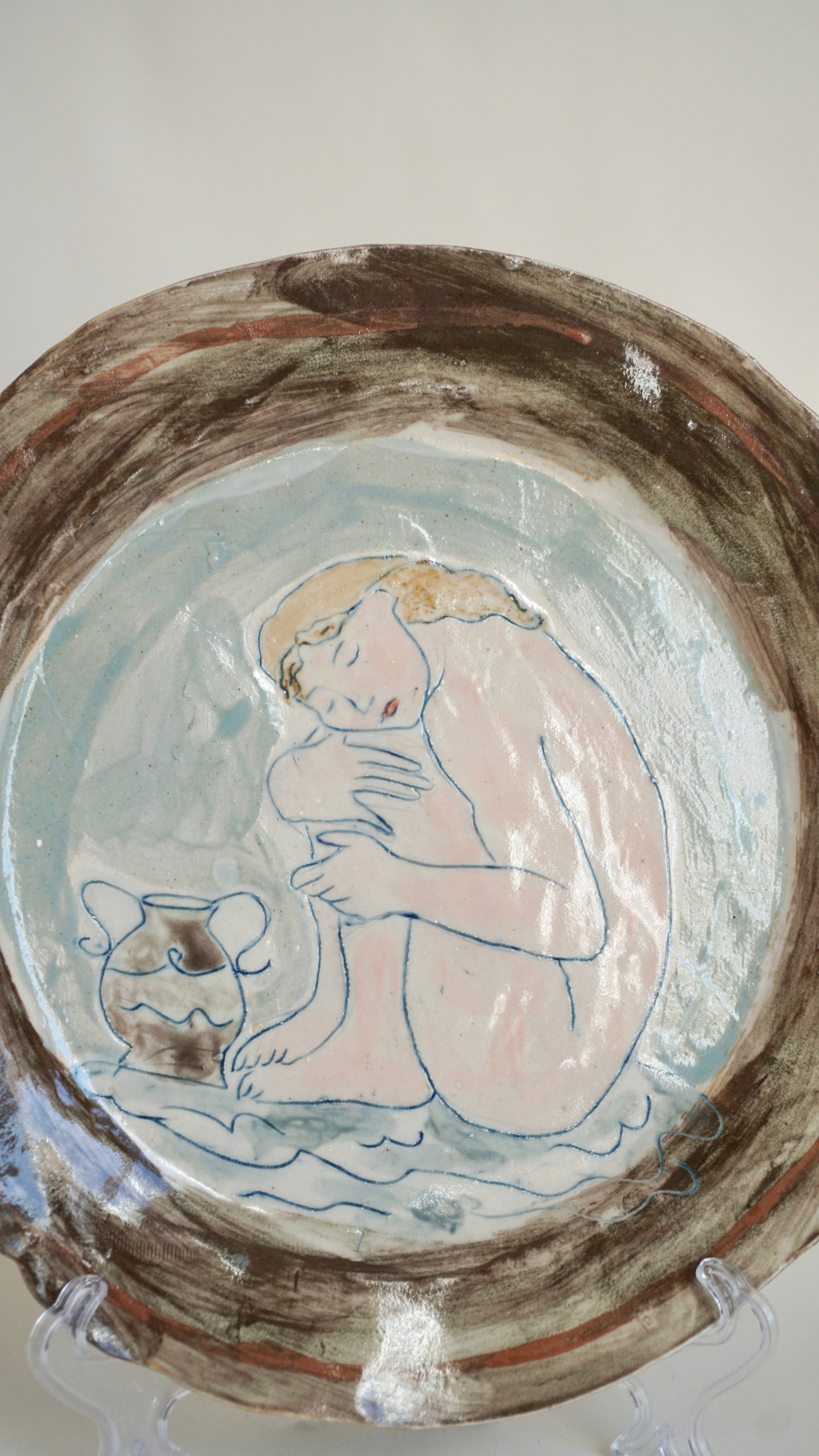 Holding Myself plate