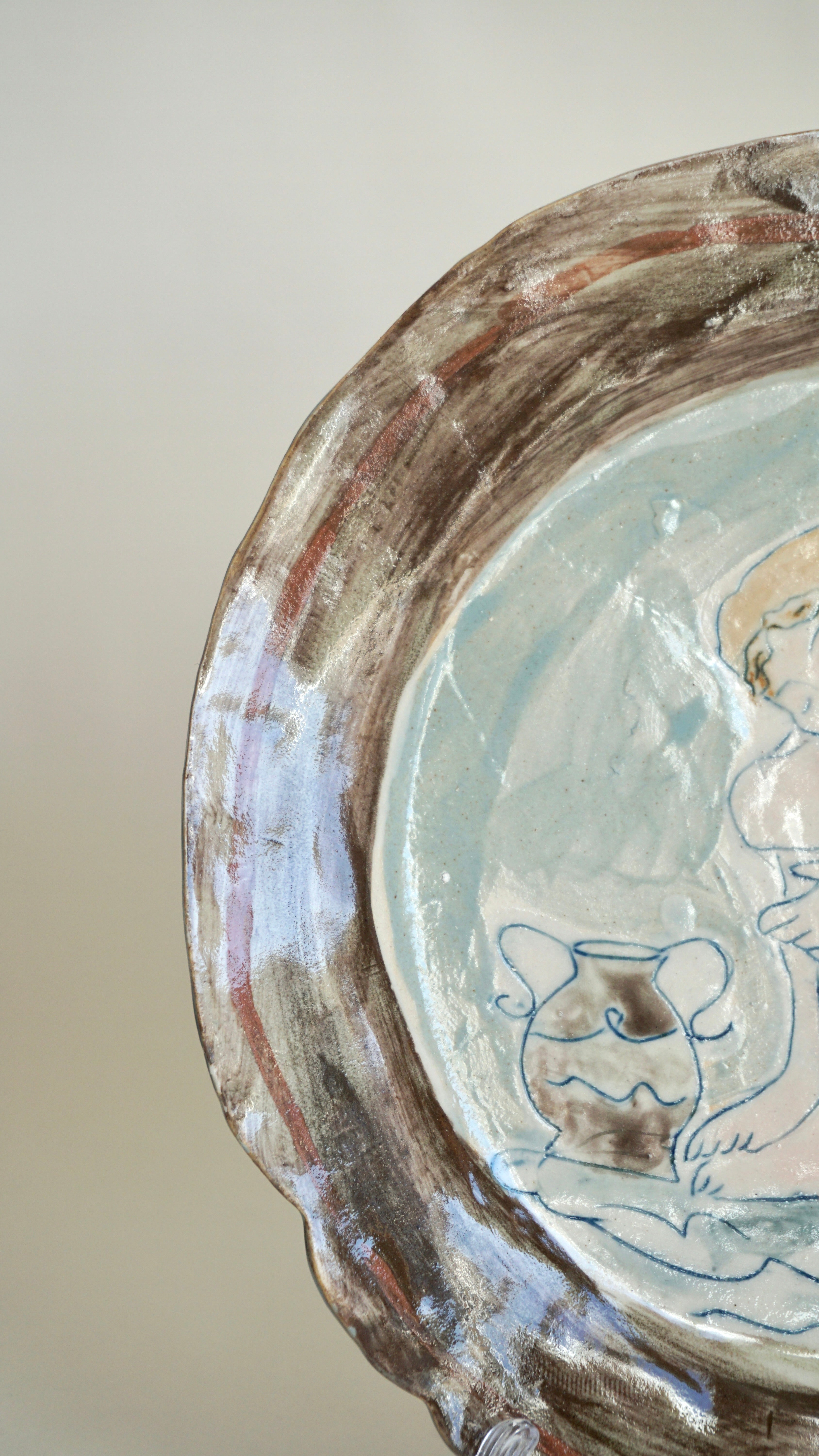Holding Myself plate