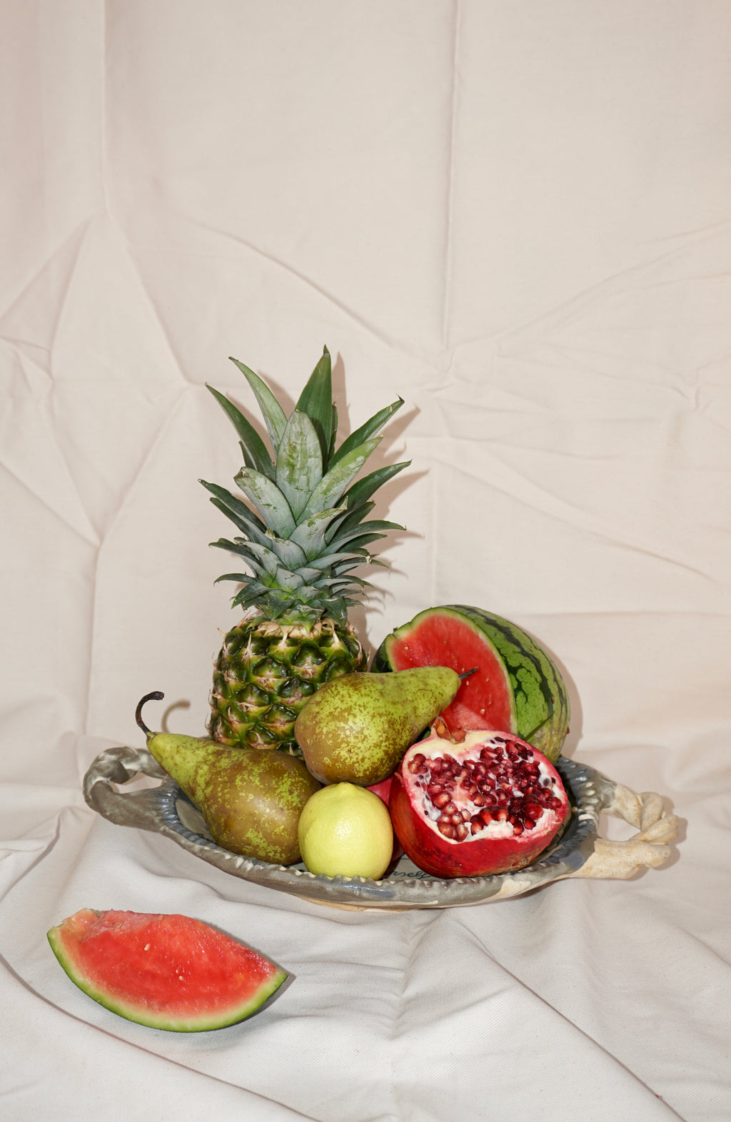 Return to Yourself — Hand-Painted Ceramic Serving Platter