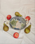 The Quiet Garden Bowl with twisted handles