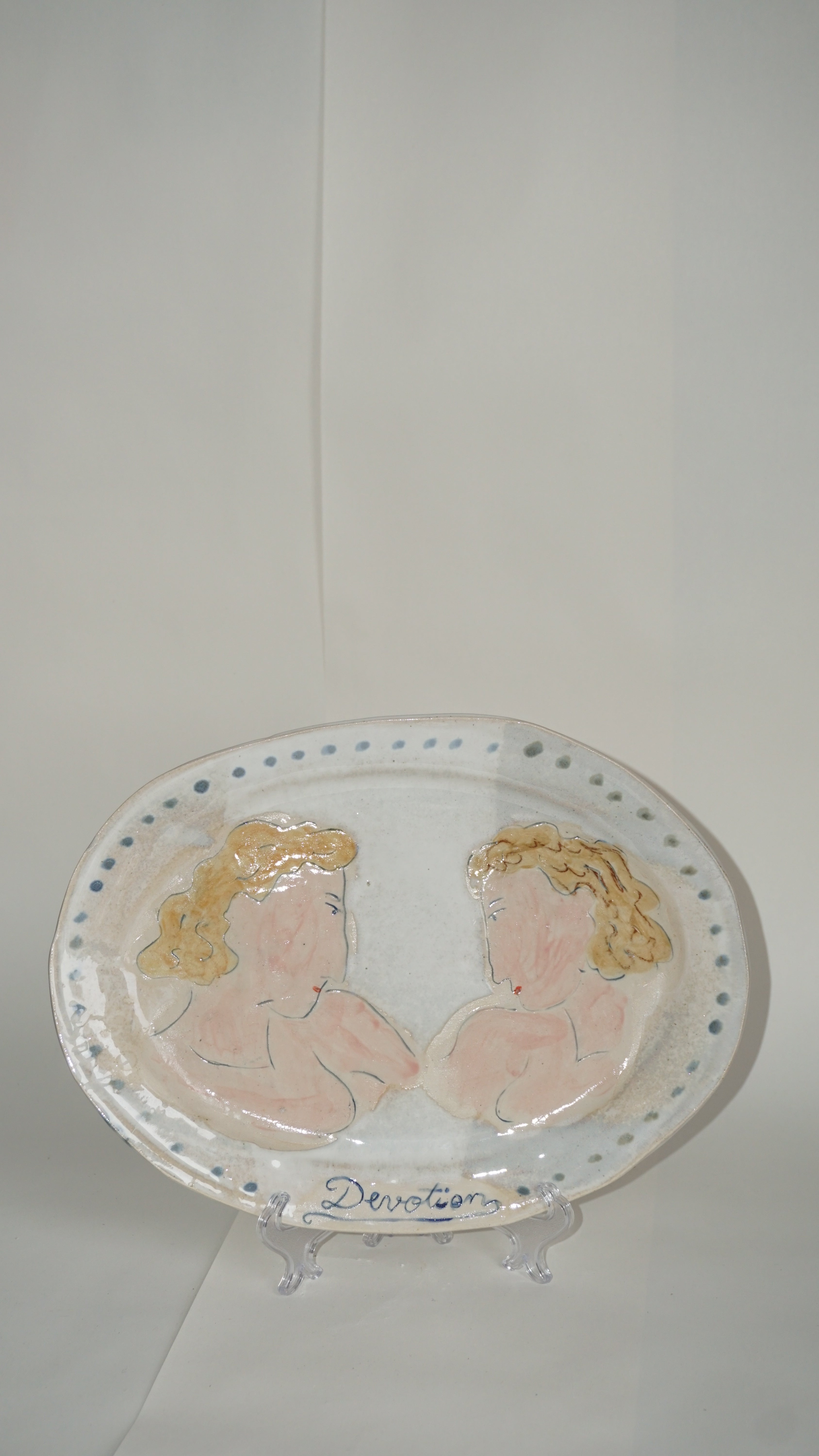 Devotion Ceramic Platter