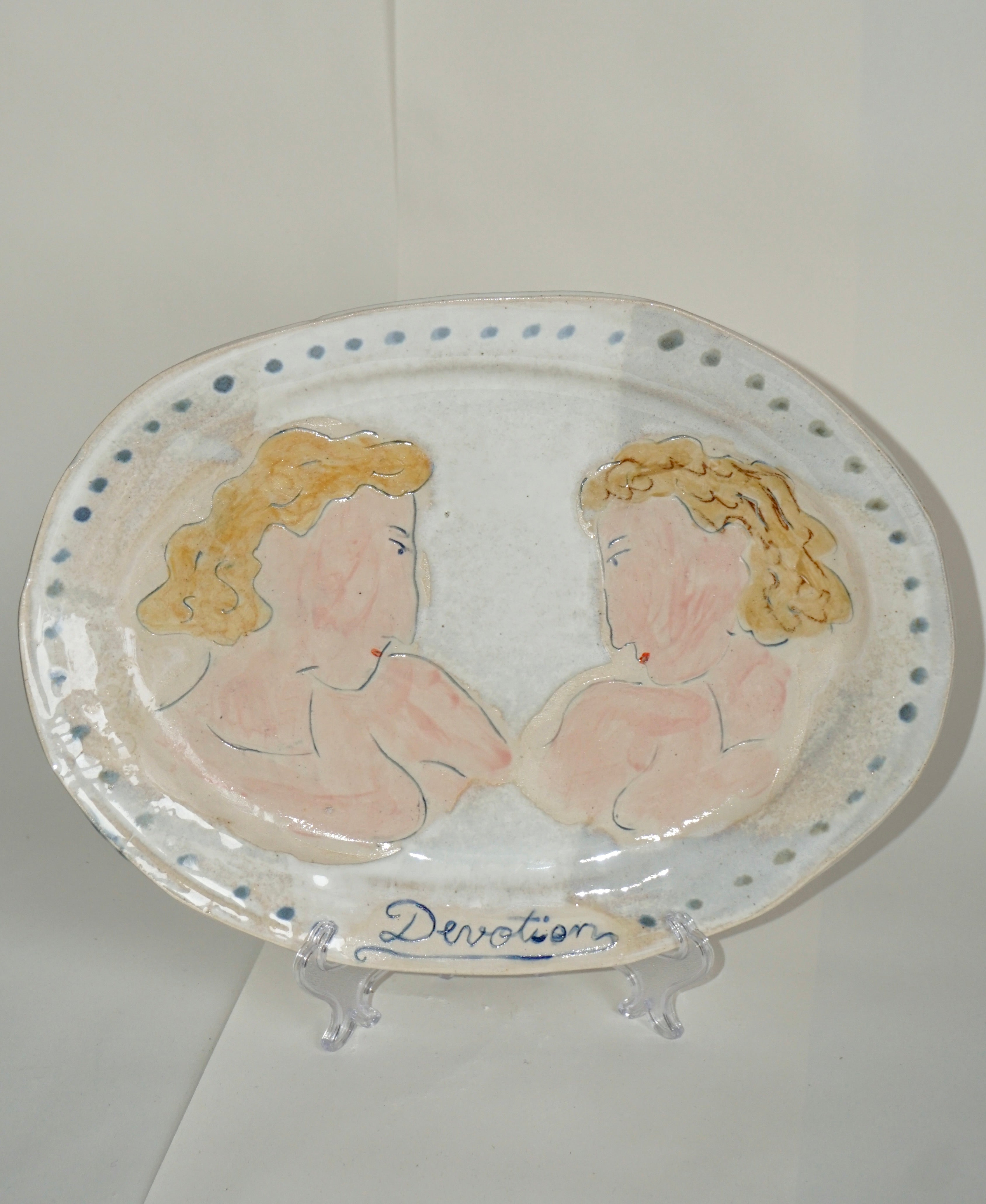 Devotion Ceramic Platter