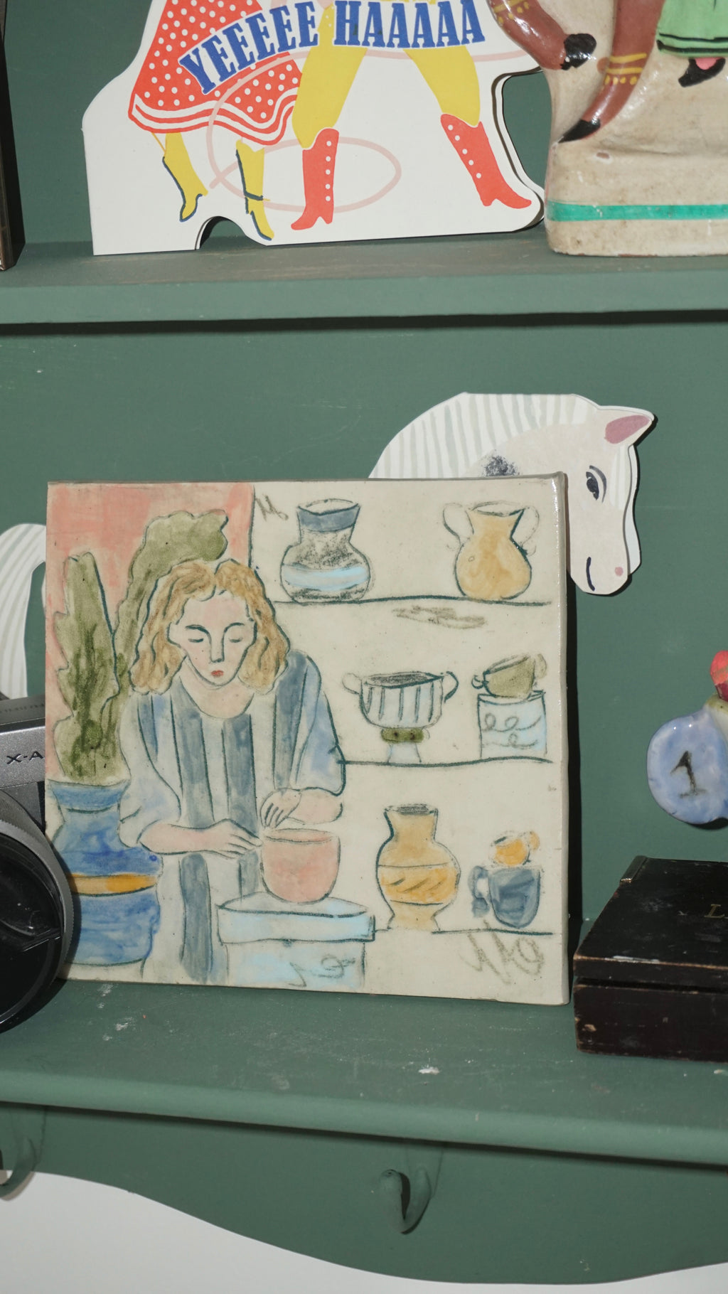 The Maker's Moment | Handmade Ceramic Art Tile