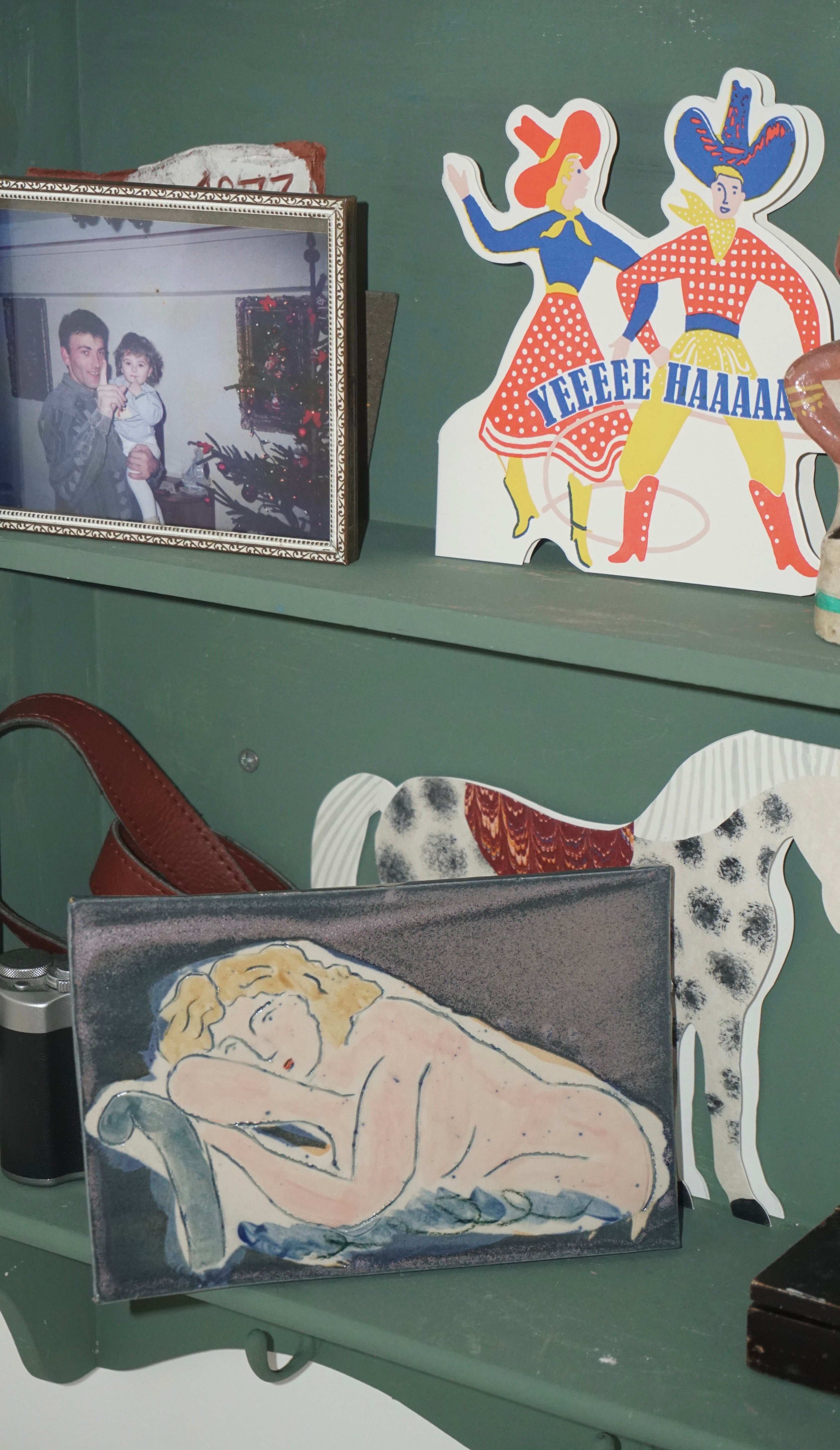 The Quiet Hour Ceramic tile