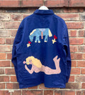 Hand-Embroidered Collage Jacket