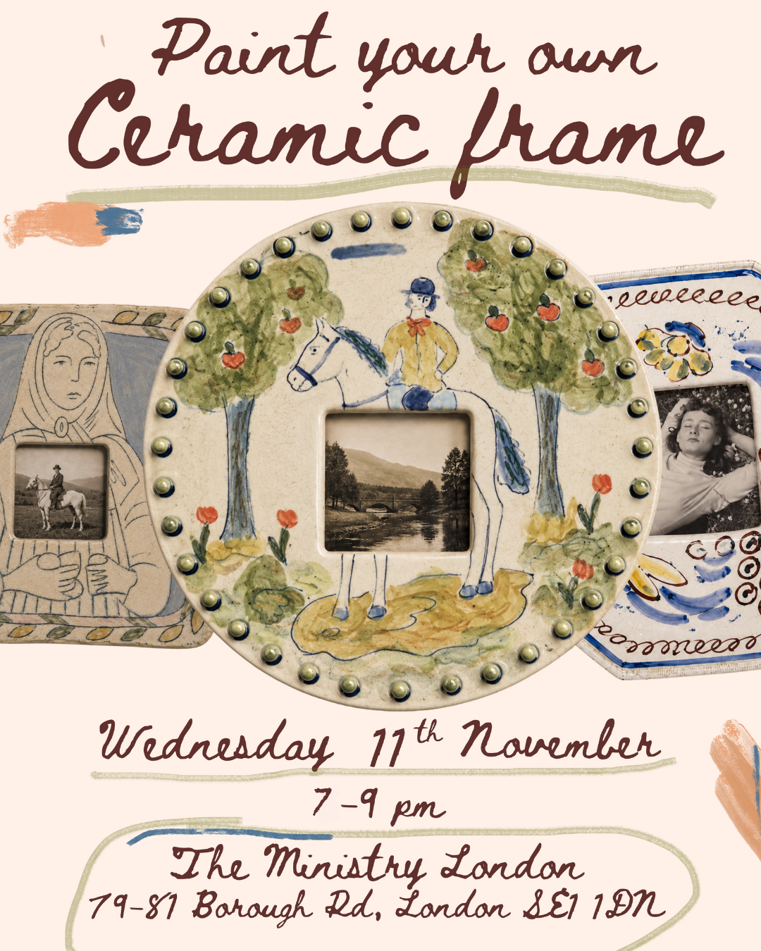 Paint your own photo frame